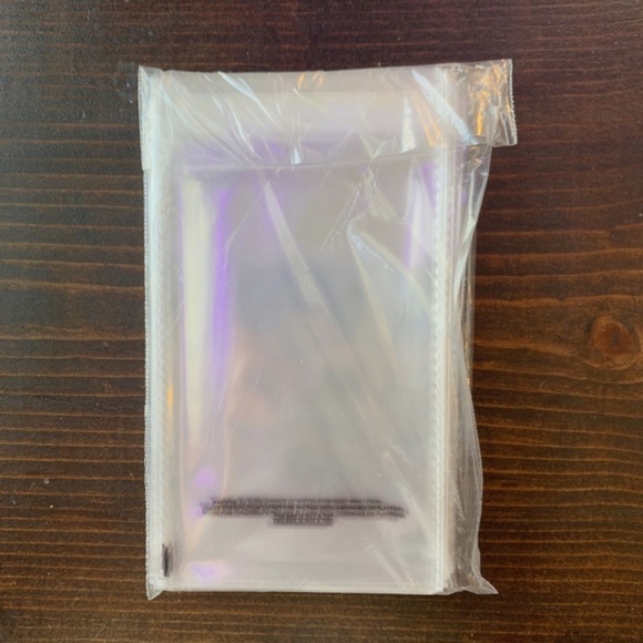 Other - Clear 100% Recycled Self-Seal Poly Bags (4" x 6") - 100 Pack